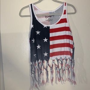 american flag tank top